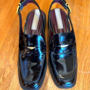 Franco Sarto Giada Slingback Loafer Heel- Size 10